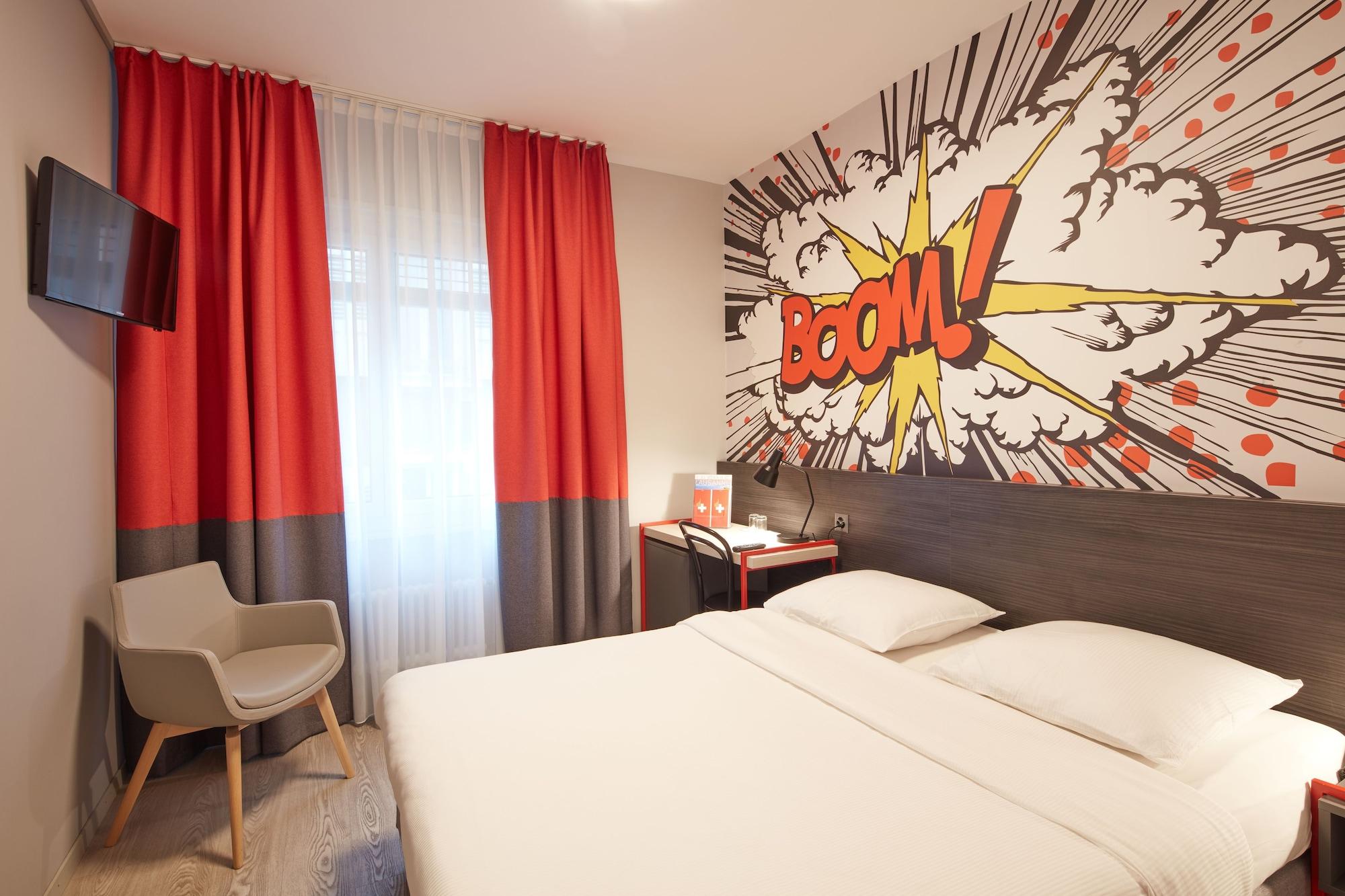Hotel Crystal Лозанна Экстерьер фото
